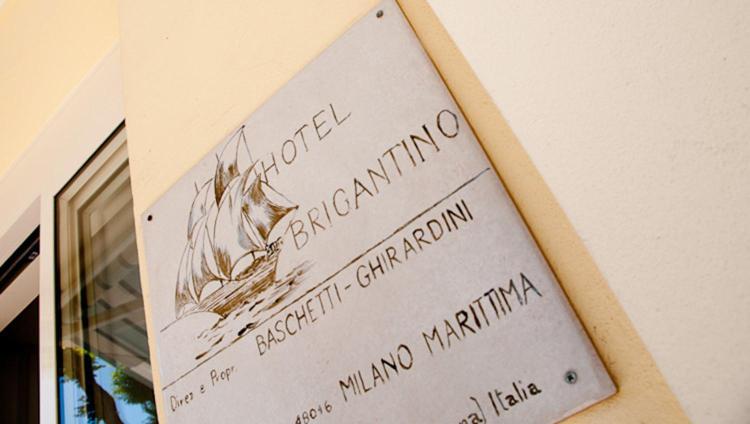 Hotel Brigantino Milano Marittima Eksteriør billede